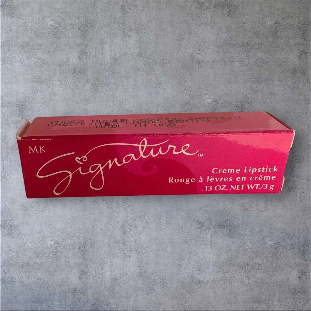 Mary Kay MK Signature Creme‎ Lipstick Choco Mousse 0205/020500 Brown New 0.13oz